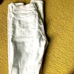 White Abercrombie jeans